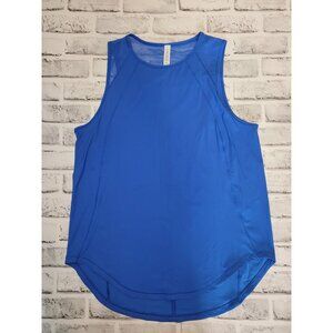 NWOT Lululemon Athletica Sculpt Tank Bright Galactic Blue Size 10